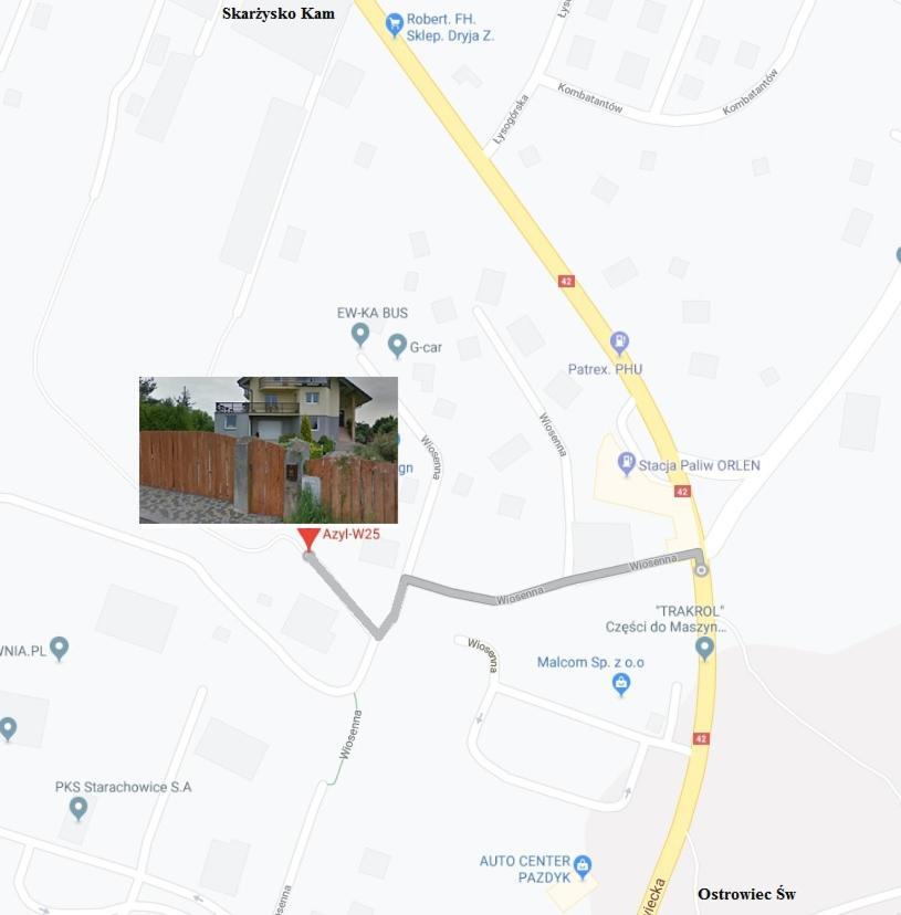 Azylw25 Aparthotel Starachowice Bagian luar foto